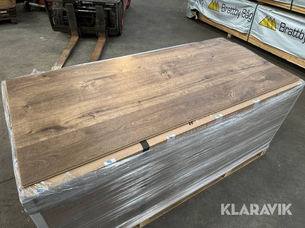 Gulv Moland Oak Cork Plank French Smoked - 104,64m2