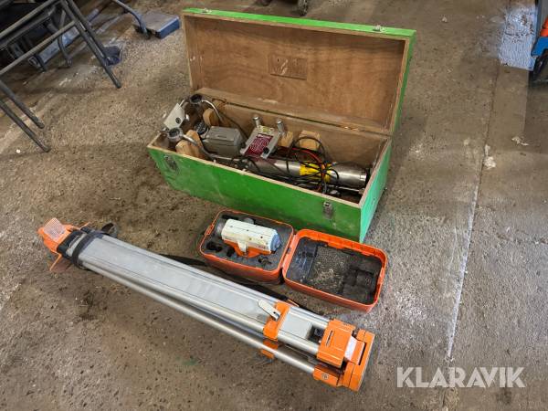 Rørlægger laser Scanlaser
