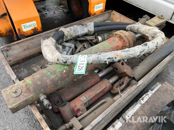 Hydraulik stempler 8 styk.