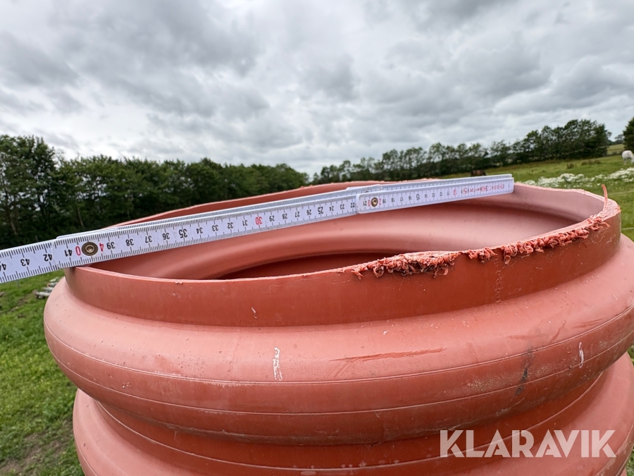 Parti kloak rør og fittings