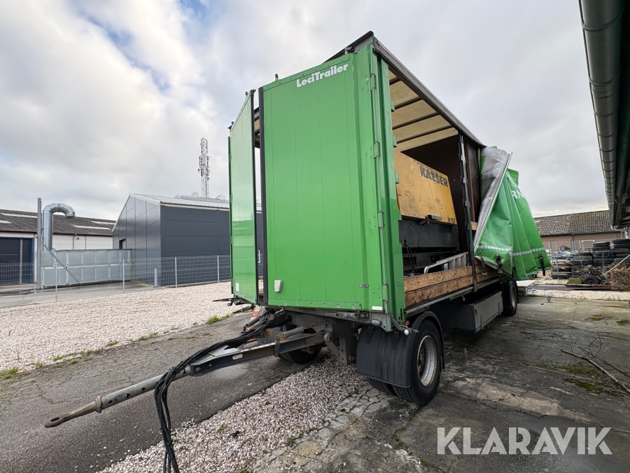 Anhænger Lecitrailer R2 med Kaeser M100 kompressor