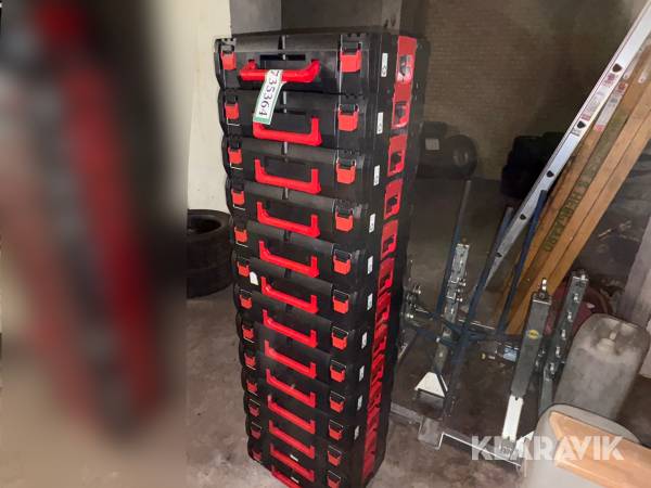 Værktøjskasser Milwaukee - 13 styk