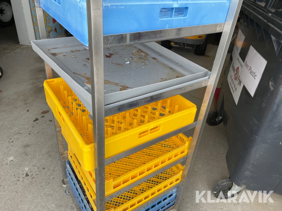 Opvask stativ Rustfri