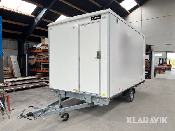 Personalevogn med seperat toilet Scanvogn