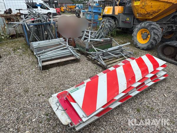 Afspærring 11 styk 