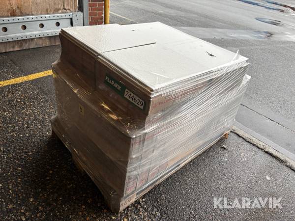 Fliser - boulevard hvid - 40x40 cm, 35,2 kvm