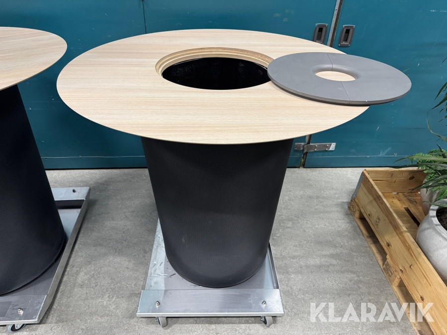 Eventborde med planteindsats 