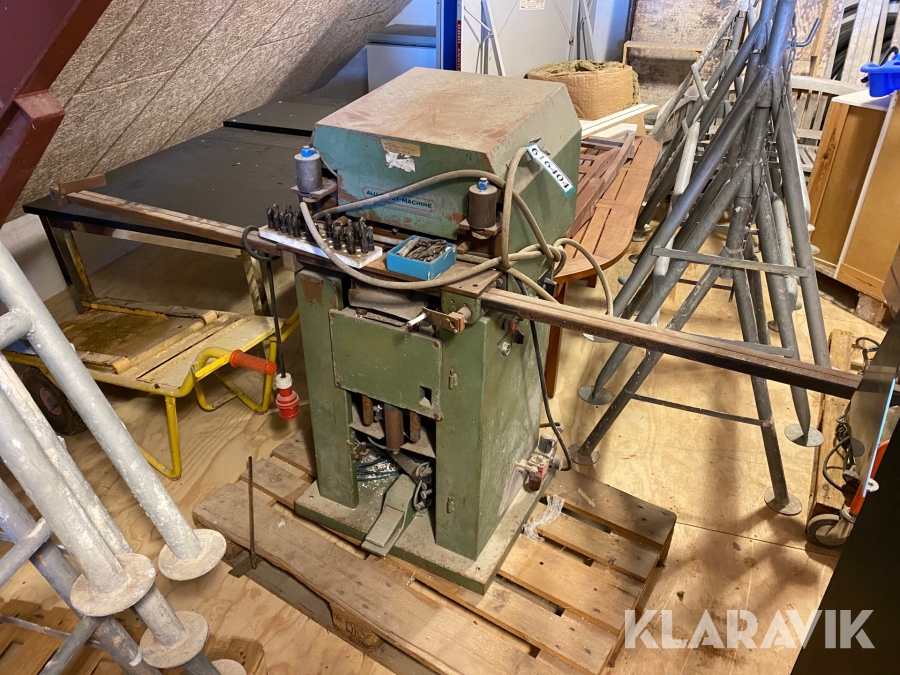 Håndtags og Låsekas fræser Alu Plast Maschine