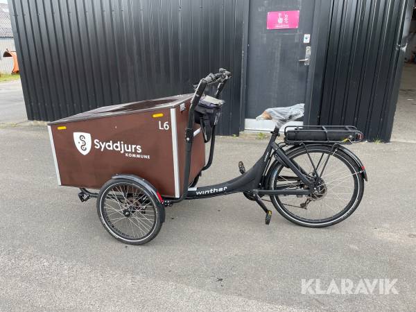 Ladcykel Winther 838 Cargo elektrisk