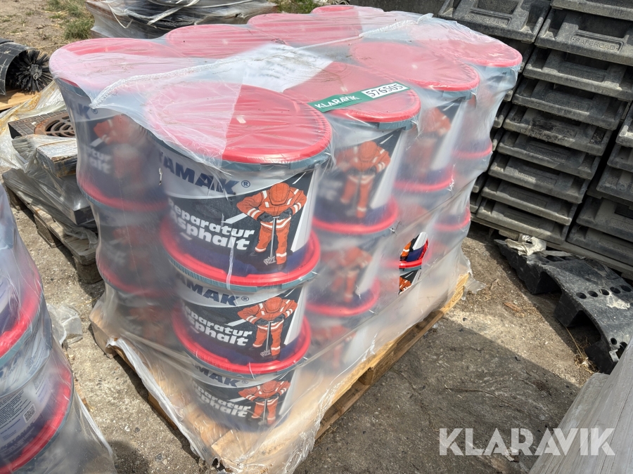 Reparations asfalt Instamak 0/5mm 1 Palle med 24 spande