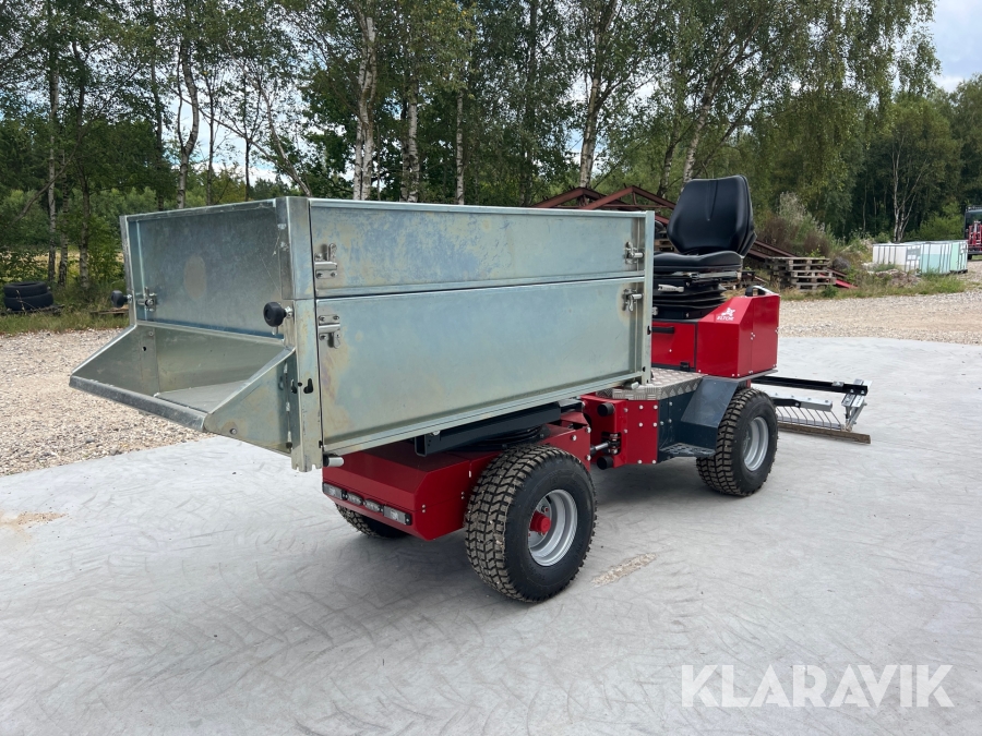 Elektrisk Multi truck Eltor Sharpturn med lad
