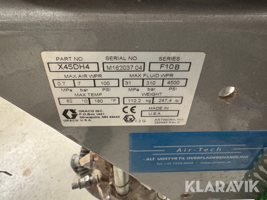 Pumpestation Graco Xtreme x45