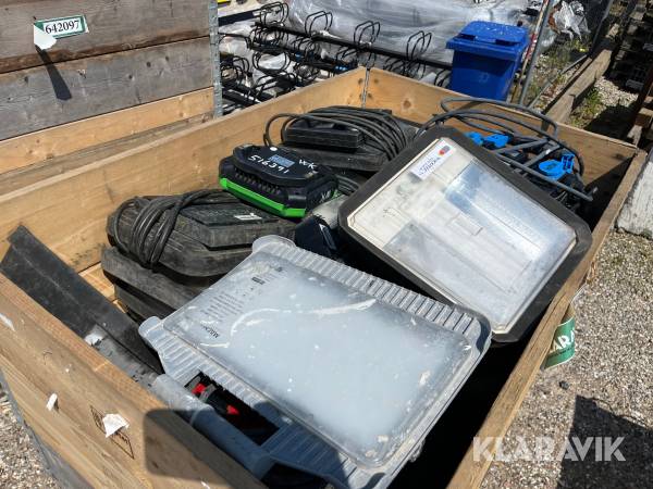 Arbejdslamper - 1 palle