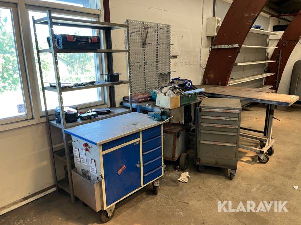 Værksteds inventar