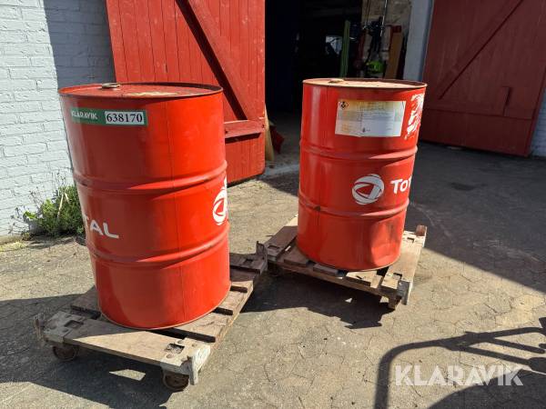 Hydralickolie tanke TOTAL 2 styks