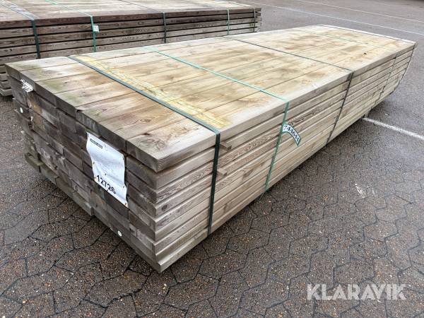 Trykimprægnerede Reglar - 63 styks