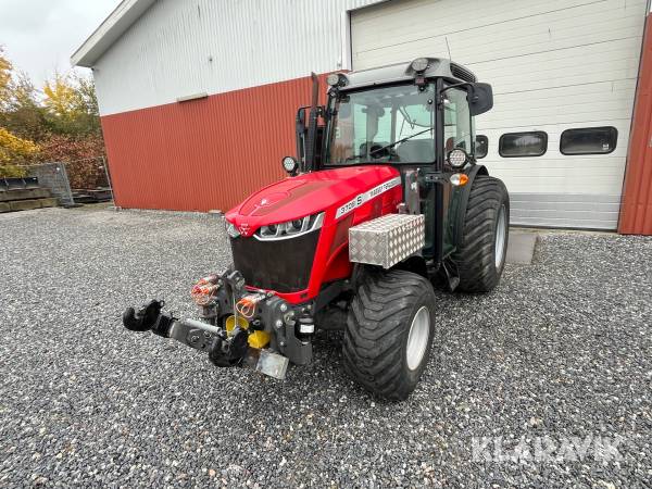 Traktor Massey Ferguson 3708 S med frontlæsser og frontlift 