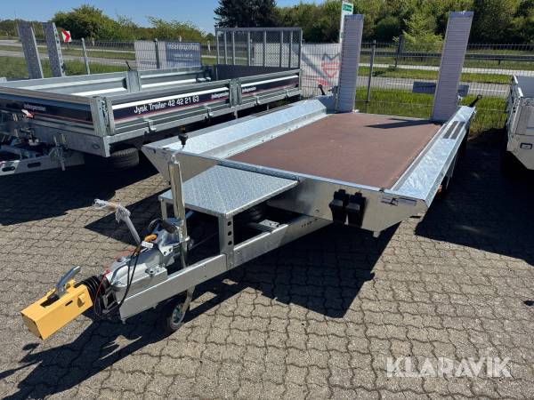 Maskine/bil trailer Martz BAU-3  400/2 S 3,5T