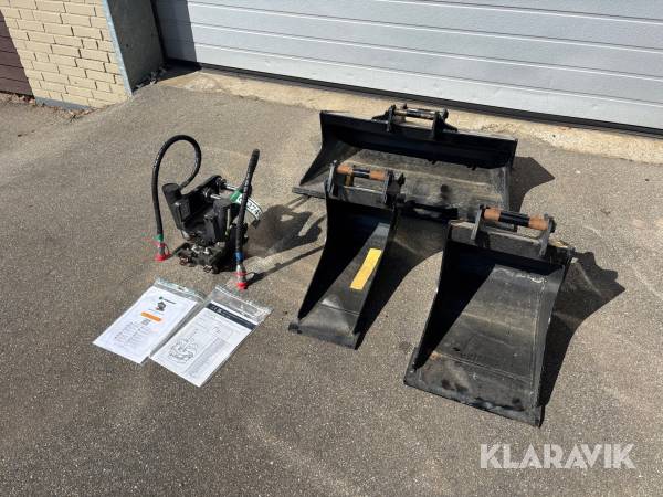Tilt + skovl Steelwrist S30 180