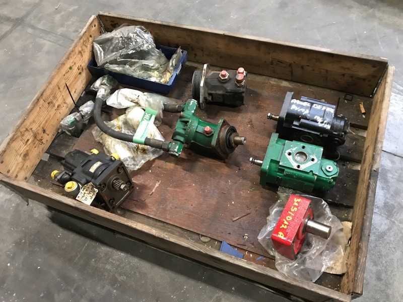 Diverse hydraulik dele 