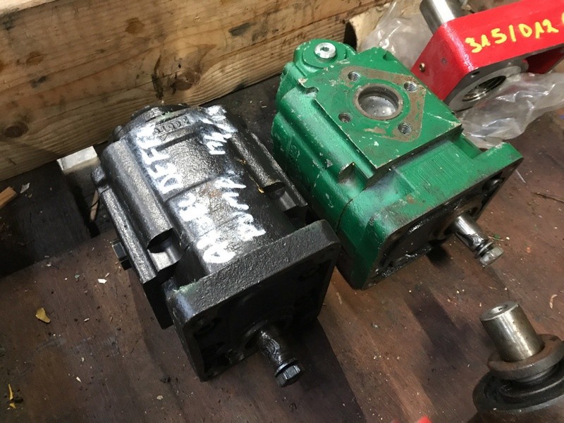 Diverse hydraulik dele 