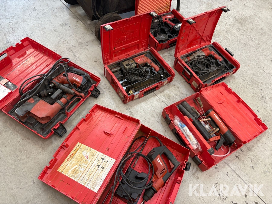 Blandede lot Hilti