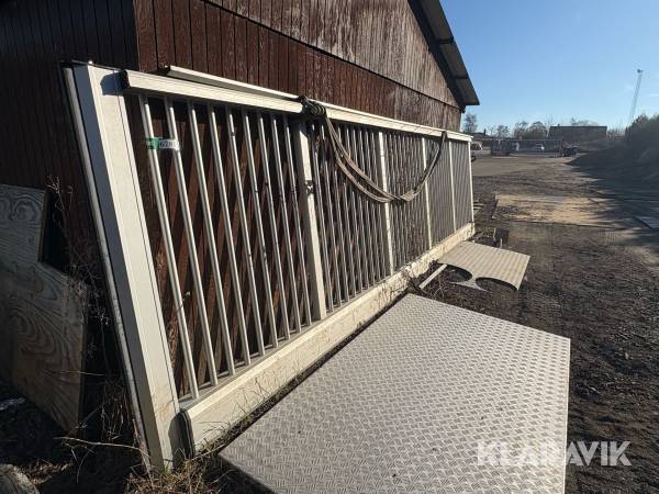 Skydeport med motor Gunnebo Entrasec 6.5 meter