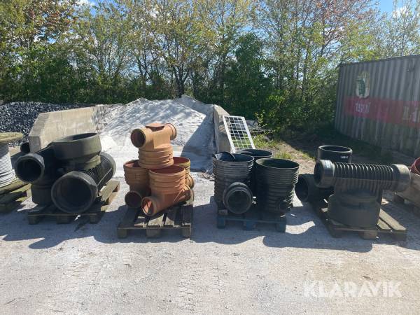 Kloakrør 11 styk