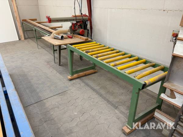 Afkortersav Omga RN 600 med rullebord