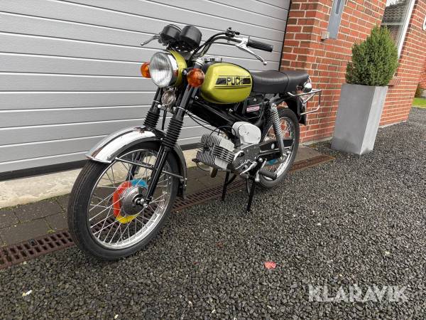 Knallert Puch VZ50 Flagskib nummermatch