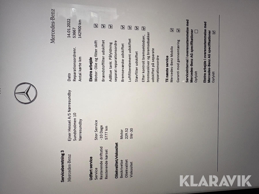 Mercedes-Benz Vito 114 CDI KSV Ekstra lang