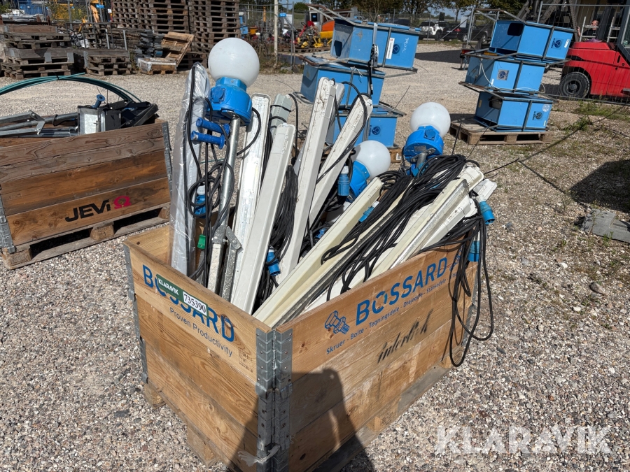 Arbejdslamper - 1 palle