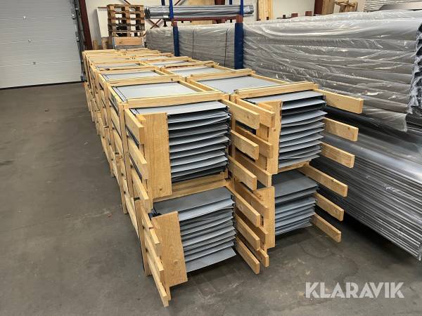 KlikFals Stål Plannja Trend 475 Silver Ral 9006