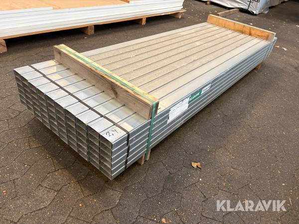 Teleskopskinner Knauf Mr Stolpe M/asym. Flanger - 120 styks