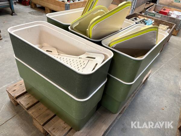 Kølekasse med frostelement - 10 styks