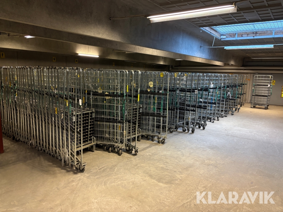 Rulleburer/transportburer på hjul - 500+ styk