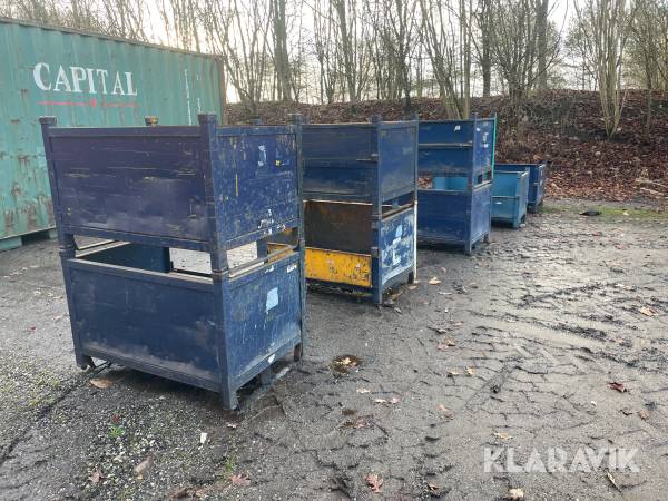 Metal container 8 styk