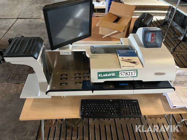 Frankeringsmaskine med vægt Pitney Boerrs Connect 1000