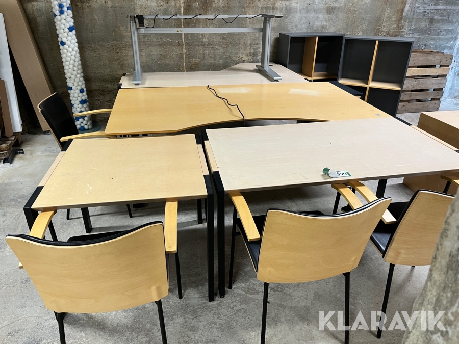 Inventar stole/borde/skabe