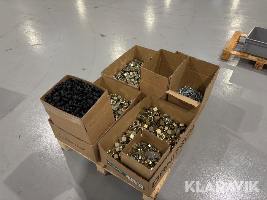 Hydraulik dele - bolte og kabelsamlere