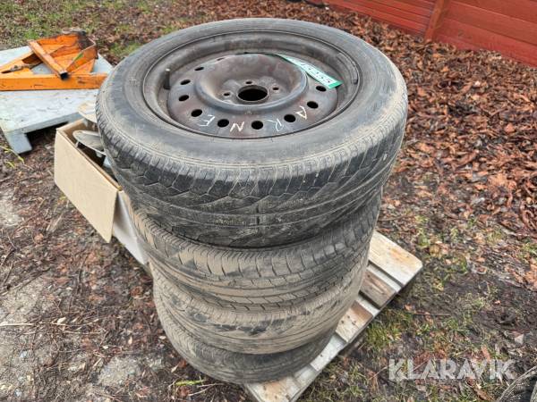 Dæk med fælge Dunlop SP Sport 300