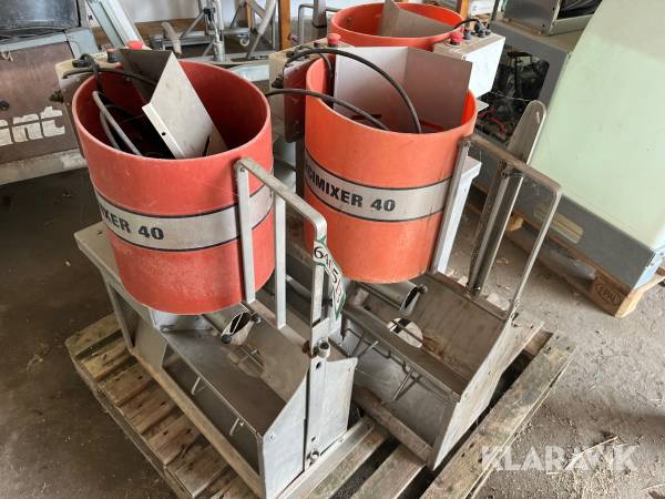 Fodersutomater Porcimixer 40 3 styk