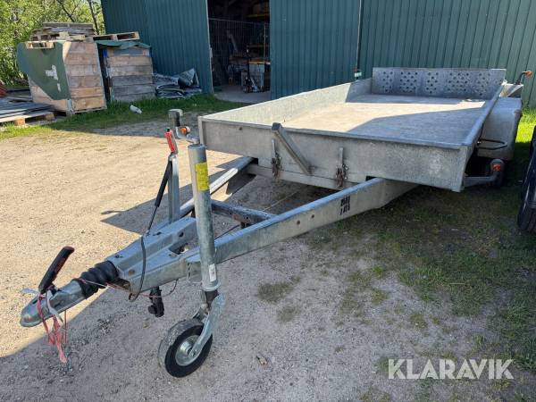 Trailer Brenderup 40 P - Med Tippelad