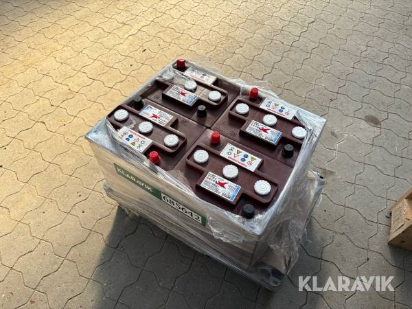 Batterier 6v, 245Ah Trojan TE35 4 styk.