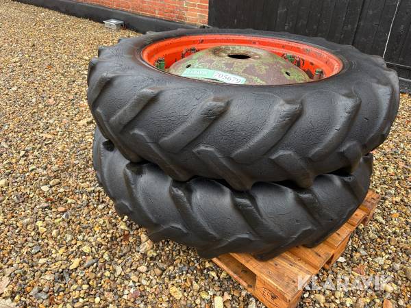 Dæk m/fælge Dunlop Fieldmaster 2 styk