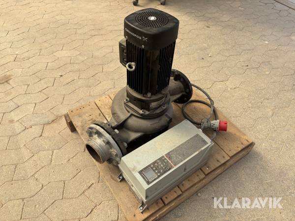 Pumpe Grundfoss MG90LC4-24F165-H3 med frekvensomformer