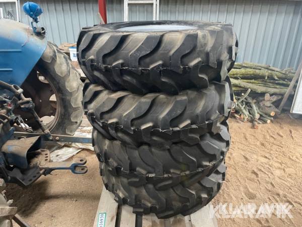 Entreprenørdæk Dunlop Stabilia med skum - 4 styk