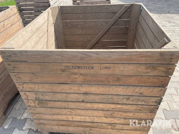 Storekasser 950kg 75styk