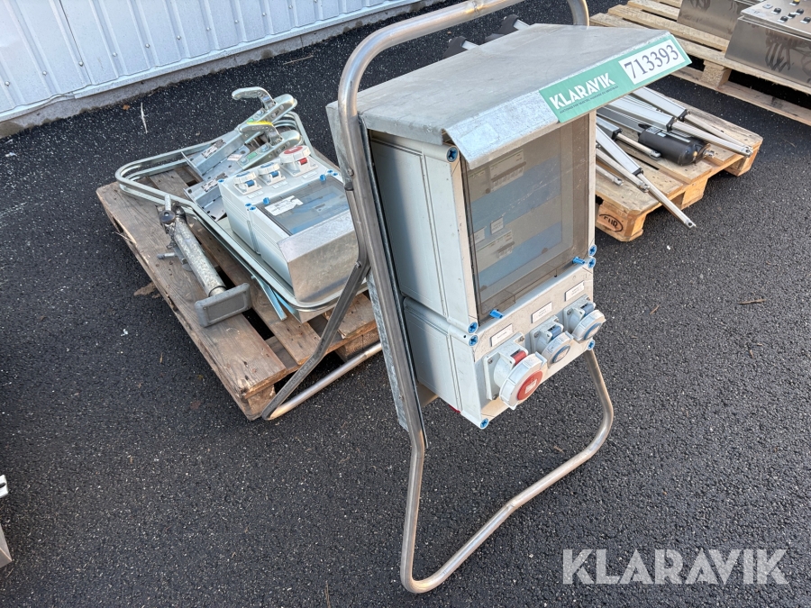 Byggestrømstavler Caverion 2 stk