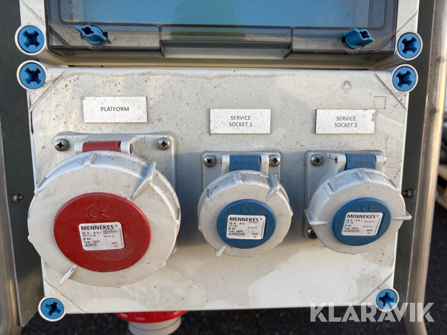 Byggestrømstavler Caverion 2 stk